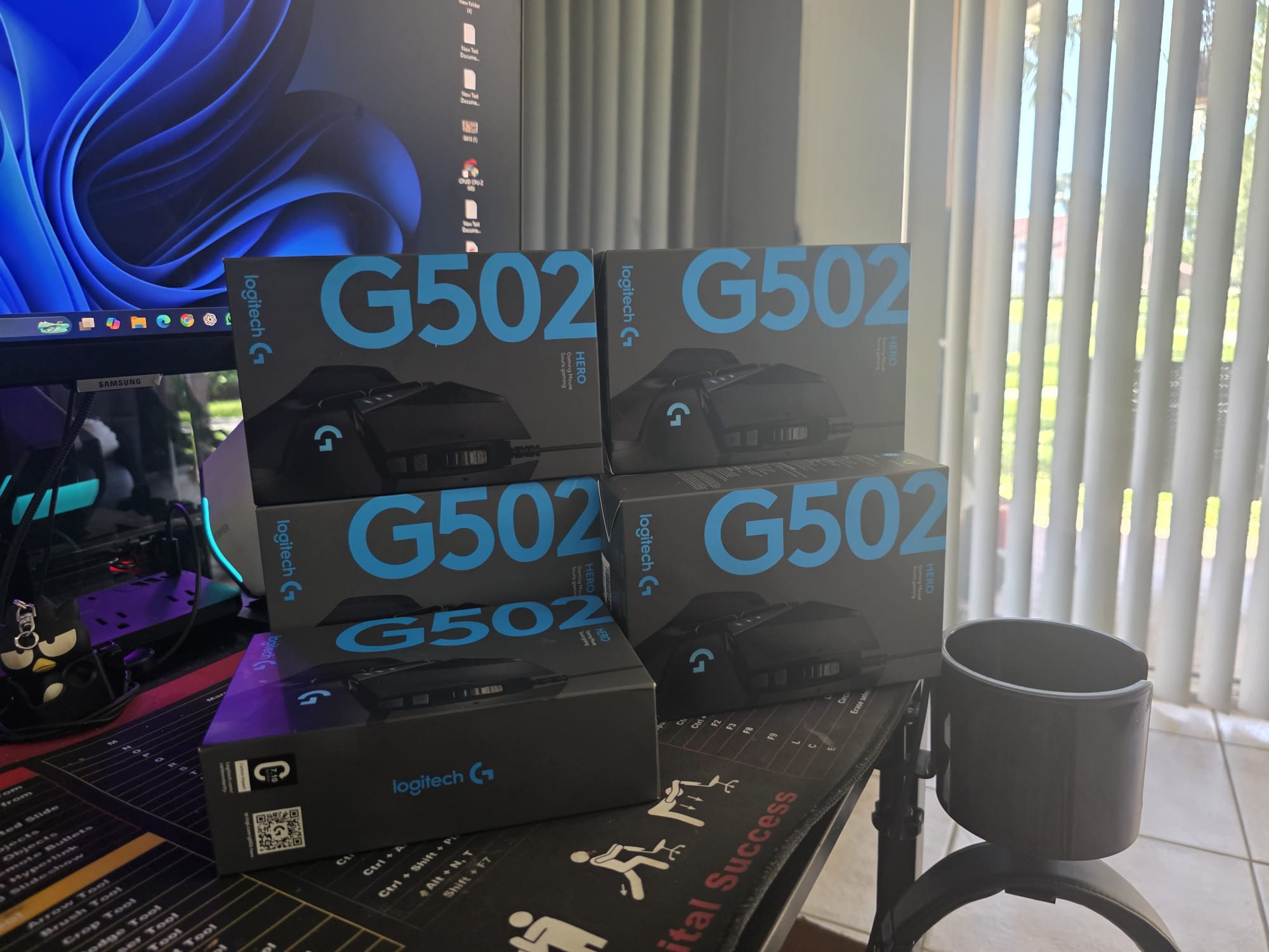 Logitech G502 HERO — premio del torneo